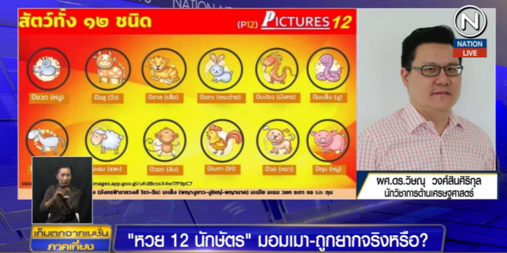วิเคราะห์ "หวย 12 นักษัตร" มอมเมา ถูกยากจริงหรือ