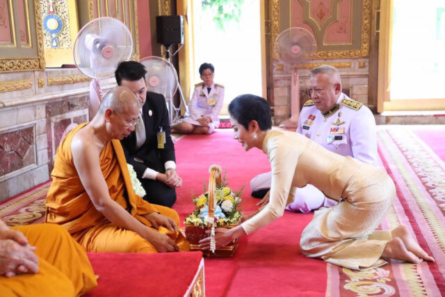 "เจ้าคุณพระสินีนาฏ" เฝ้าถวายสักการะ สมเด็จพระสังฆราช