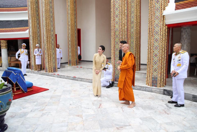 "เจ้าคุณพระสินีนาฏ" เฝ้าถวายสักการะ สมเด็จพระสังฆราช