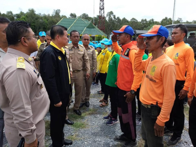 ปภ. เผย พื้นที่ไฟไหม้ป่าพรุนครศรีธรรมราช