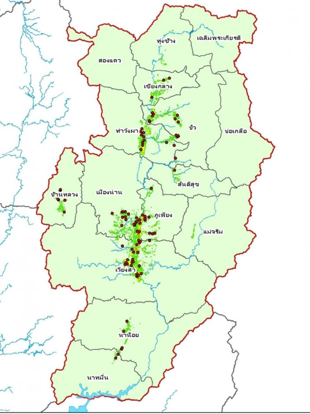 ปภ.น่านพร้อมรับมือพายุ วิภา ห่วง6 อ.น้ำป่าทะลัก