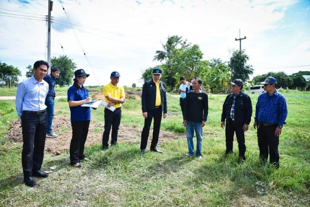 ประตูระบายน้ำห้วยซัน ต่อยอดระบบชลประทานน้ำหยดด้วยพลังงานแสงอาทิตย์