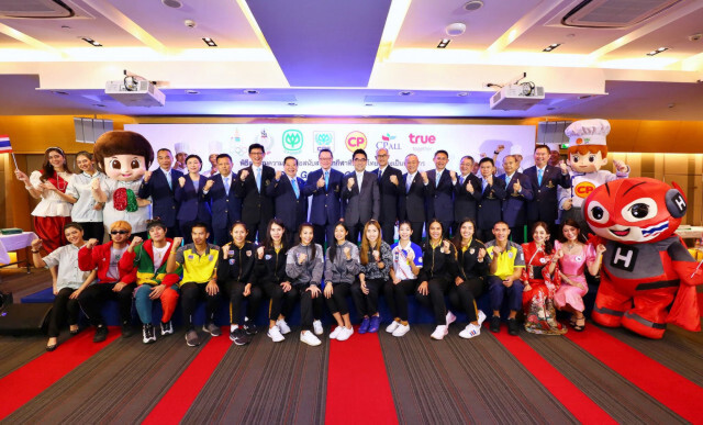 "ซีพี" หนุนอาหาร-สื่อสาร ให้ทัพกีฬาไทยสู้"ซีเกมส์-โอลิมปิก"
