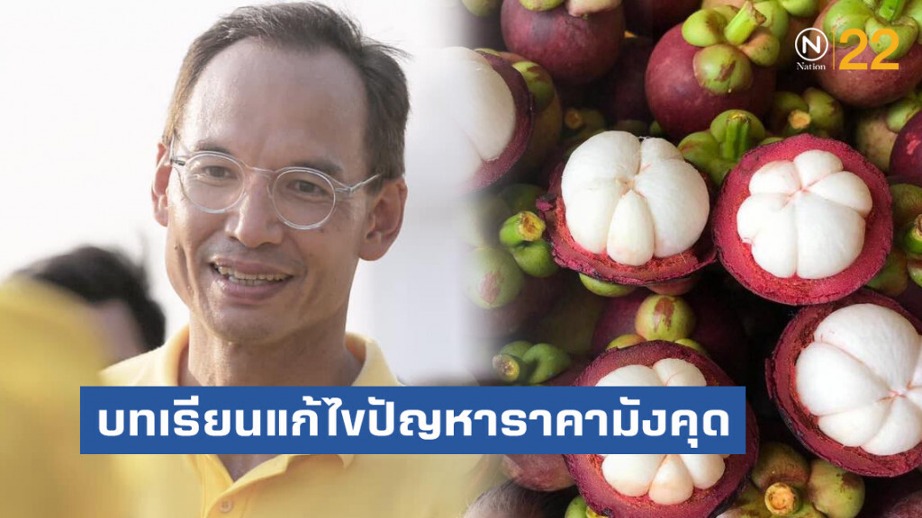 "กรณ์" เผยบทเรียนแก้ไขปัญหาราคามังคุด