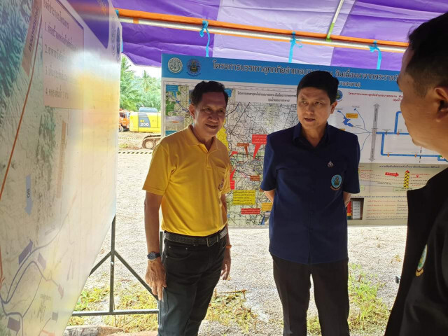 เปิดใช้แล้ว! 'โครงการคลองผันน้ำคลองบางสะพาน'​   จ.ประจวบคีรีขันธ์