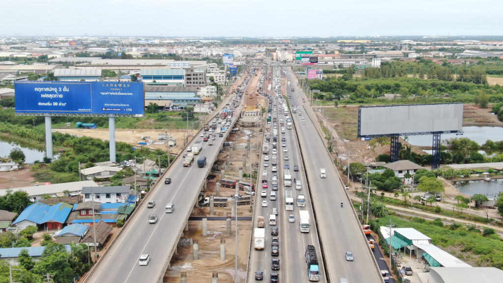 ทางหลวงเร่งแก้ปัญหารถติดถนนพระราม 2