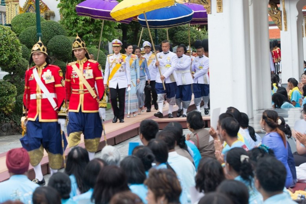 ในหลวง พร้อมด้วยพระบรมวงศานุวงศ์ เสด็จพระราชพิธี เฉลิมพระชนมพรรษาสมเด็จพระพันปีหลวง