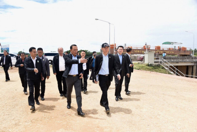 'เฉลิมชัย'  เดินหน้าลุยโครงการบรรเทาอุทกภัย อ.หาดใหญ่​ (ระยะที่ 2)