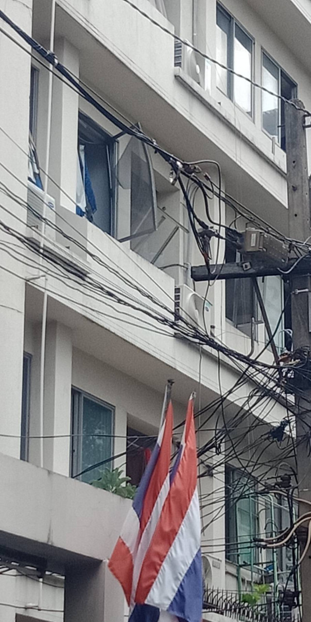 ระทึก! แก๊สระเบิดในห้องพัก เจ็บ 1 ราย