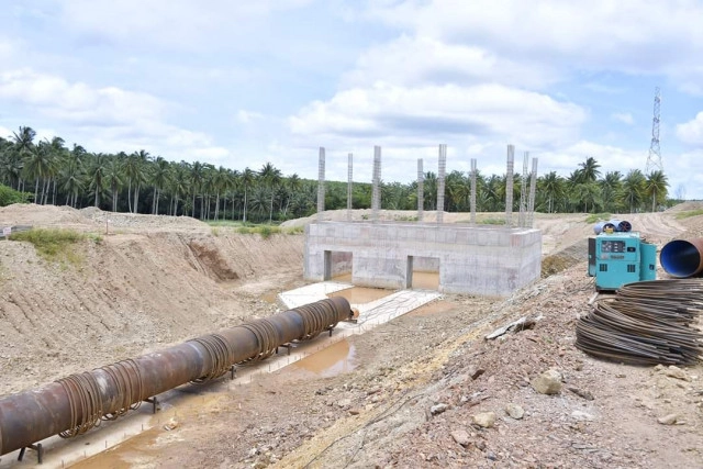 อ่างเก็บน้ำบ้านไทรทอง​ จ.ประจวบคีรีขันธ์​ คาดแล้วเสร็จปีงบประมาณ​ 2567