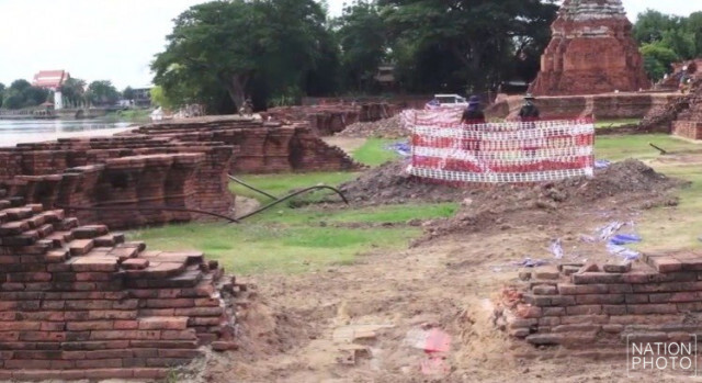 กรมศิลป์ฯ แจง! ทุบกำแพงวางสายไฟวัดไชยฯ เป็นส่วนบูรณะใหม่