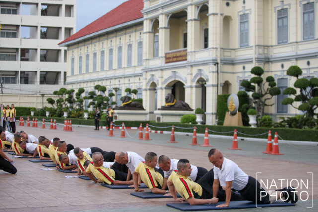 รองผู้บัญชาการทหารบก นำกำลังพลทดสอบร่างกาย ประจำปี 2562