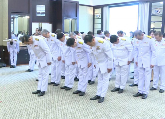 นายกฯ นำครม.รับพระราชดำรัสฯ ในหลวง