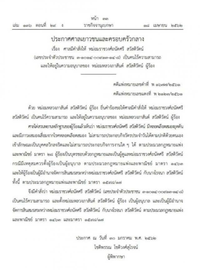 "ม.ร.ว.ถนัดศรี" ถึงแก่กรรม