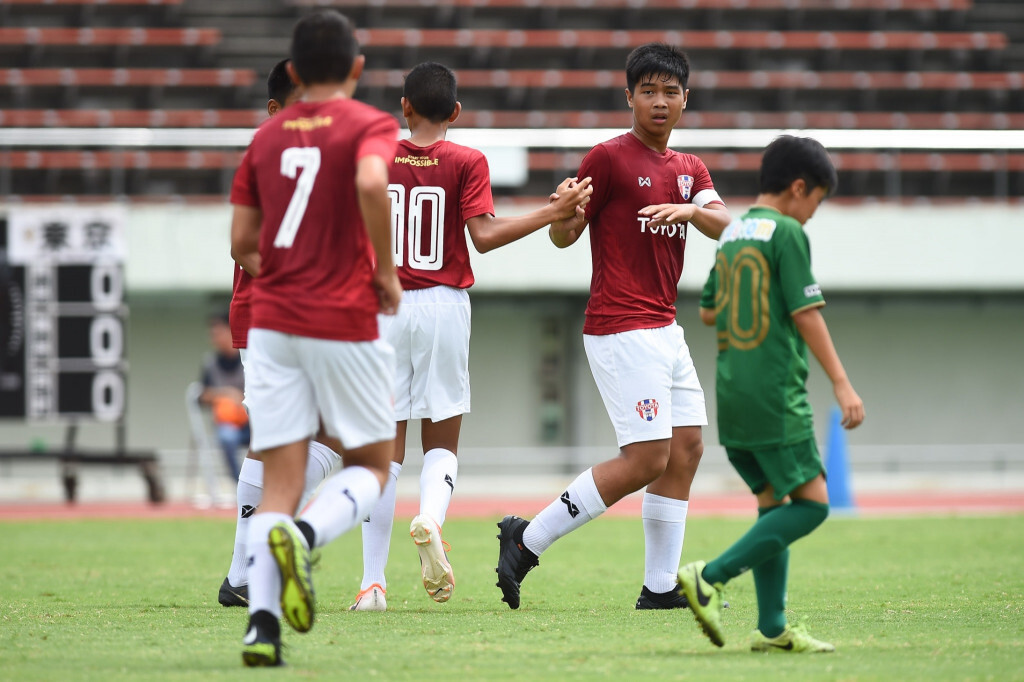"โตโยต้า ไทยแลนด์ U-12"  ลิ่วรอบ2  U-12 Junior soccer world