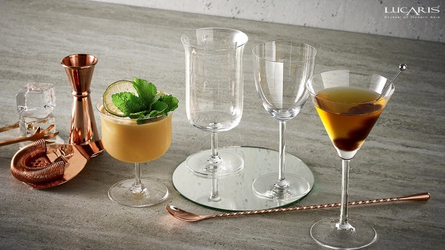 เปิดสัมผัสแห่งการดื่ม กับ แก้วค็อกเทลคริสตัลระดับไฮเอนด์