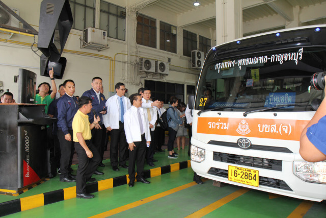 ขนส่งฯ เตรียมตั้งจุดตรวจรถสาธารณะทุก 90 กม.