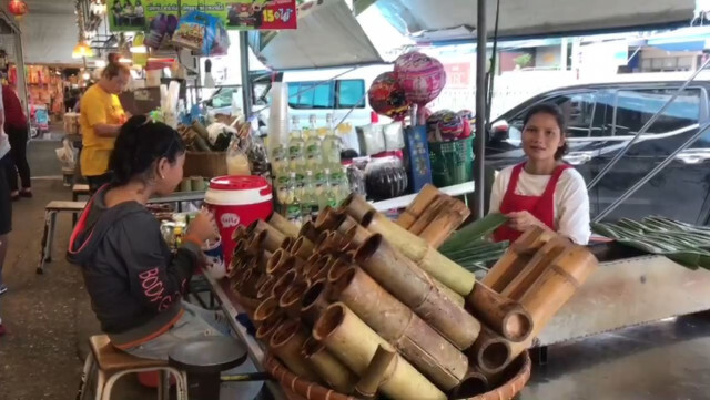 ถึงแม้ข้าวเหนียวจะแพง! แต่หนองมนยืนยัน ข้าวหลาม...ราคาเดิม