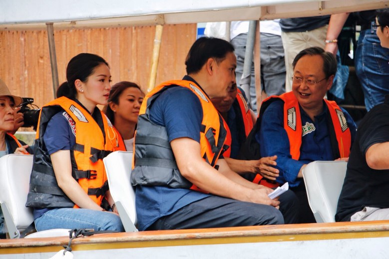 "สนธิรัตน์-มาดามเดียร์" ลุยคลองลัดมะยม