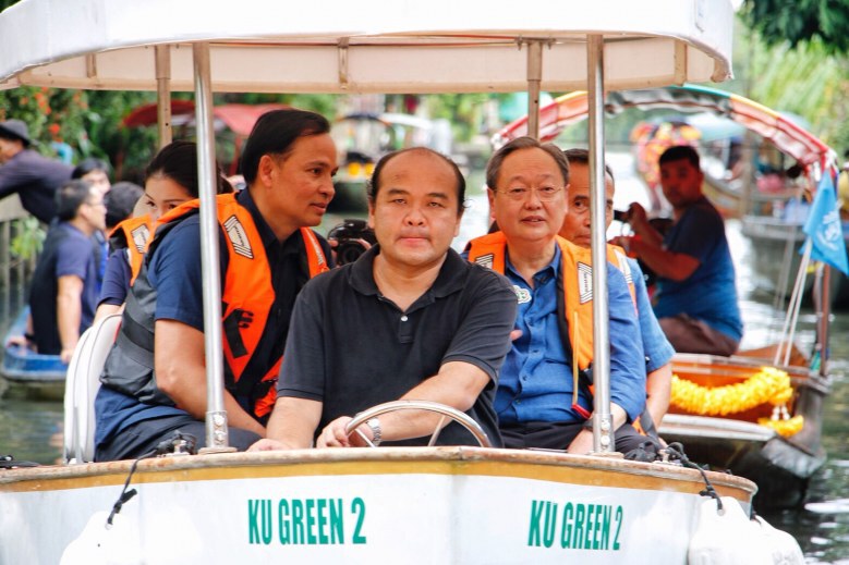 "สนธิรัตน์-มาดามเดียร์" ลุยคลองลัดมะยม