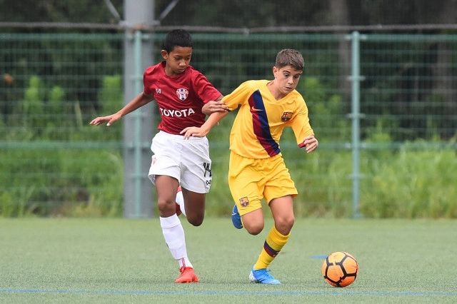 "แข้งไทย" เฉือน "บาร์ซ่า" ลิ่ว 8 ทีมฟุตบอล "U-12" ที่ญี่ปุ่น