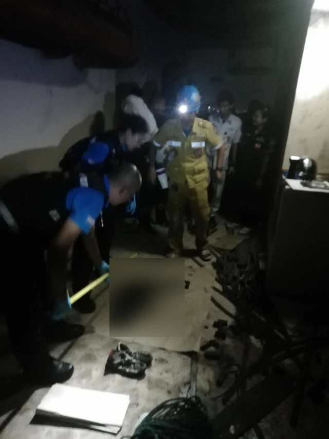 สลด! พบโครงกระดูกในแท้งค์น้ำอาคารร้าง