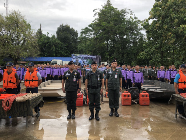 ตชด.ภาค2 ส่งตร.กว่า 300 นาย ช่วยเหลือน้ำท่วมอีสาน