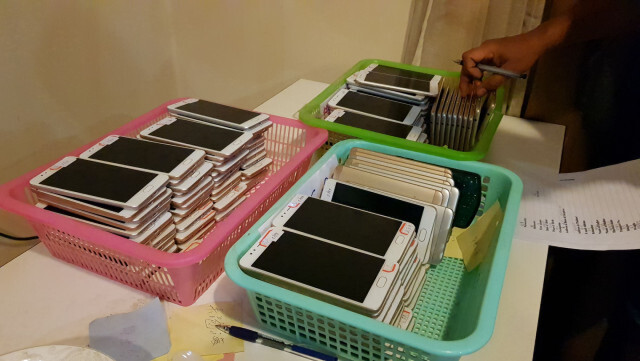 บุกจับบ่อนพนันออนไลน์ของนายทุนเมืองจีน