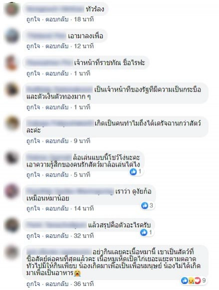 จวกยับ!....จนท.ราชทัณฑ์ โพสต์ภาพย่าง "ลูกหมา" กินคลายหนาว