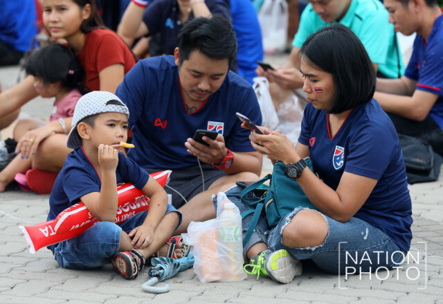 บรรยากาศก่อนการแข่งขันฟุตบอลโลก รอบคัดเลือก 'ช้างศึก' พบ 'เวียดนาม'