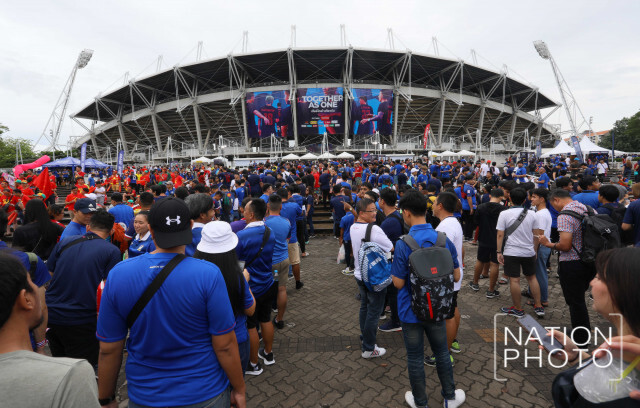 บรรยากาศก่อนการแข่งขันฟุตบอลโลก รอบคัดเลือก 'ช้างศึก' พบ 'เวียดนาม'