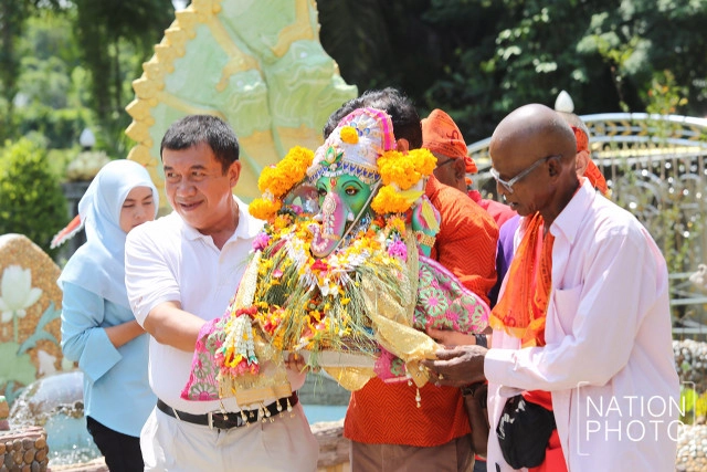 "เทศกาลคเณศจตุรถี" ของพี่น้องชาวอินเดีย ใน จ.นราธิวาส