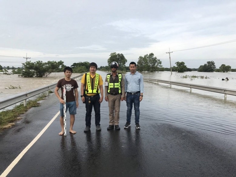 6 จังหวัดอีสานยังอ่วม น้ำท่วมปิดถนน 14 จุด