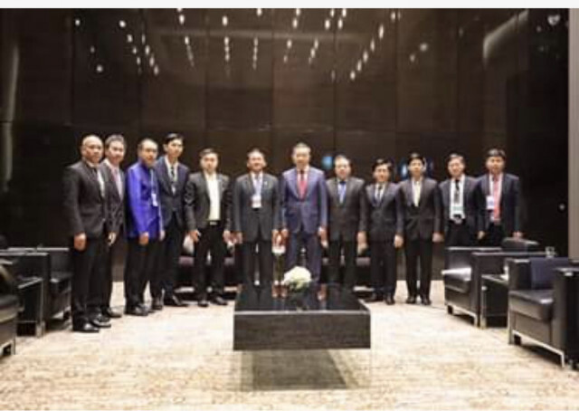 รัฐมนตรีว่าการกระทรวงยุติธรรม พร้อมผู้ช่วยรัฐมนตรีประจำกระทรวงยุติธรรม ร่วมประชุมยาเสพติดลุ่มน้ำโขง