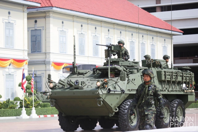 สหรัฐฯ ส่งมอบยานเกราะสไตรเกอร์ ให้ ทบ.ไทย