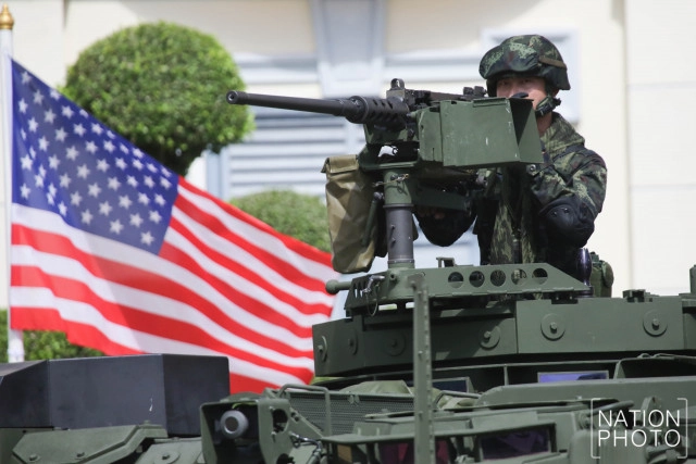 สหรัฐฯ ส่งมอบยานเกราะสไตรเกอร์ ให้ ทบ.ไทย