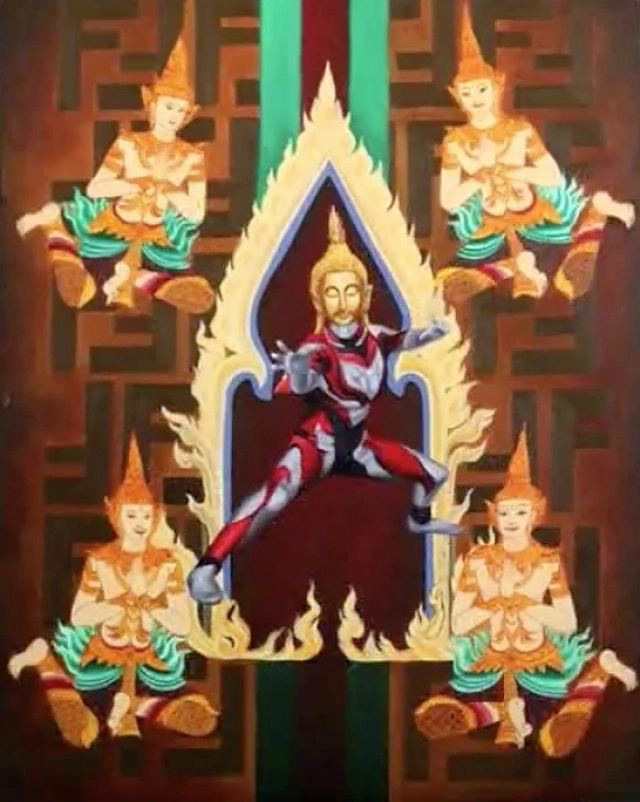 ประมูลภาพที่ 2 พระอุลตร้าแมน พุ่งสูงถึง 7 หลัก