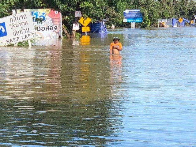 ระดับน้ำอุบลฯเริ่มทรงตัว คาด3-5วัน น้ำลด