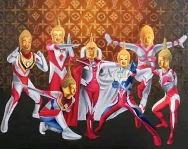 ประมูลภาพที่ 2 พระอุลตร้าแมน พุ่งสูงถึง 7 หลัก