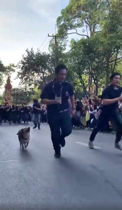 "พี่เตี้ย" วิ่งแย่งซีน "รับน้องขึ้นดอย"