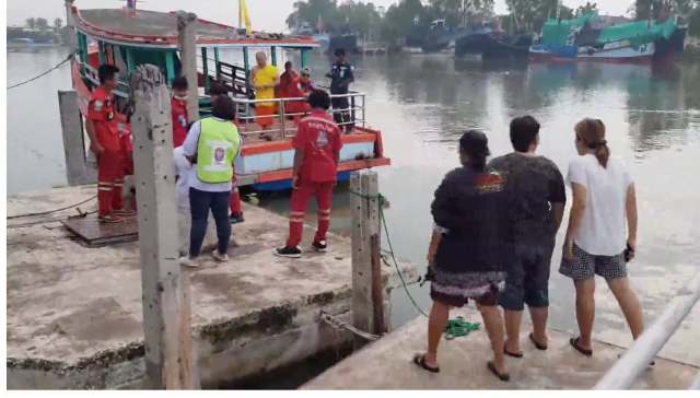 ประชด รัก3เส้า! หนุ่มช่างไฟกระโดดสะพานข้ามแม่น้ำแม่กลองดับ