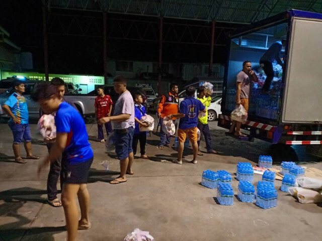 มูลนิธิสว่างบึงสามพันธรรมสถาน ขอรับบริจาคช่วยน้ำท่วม