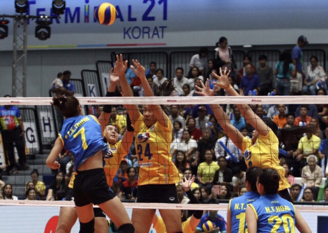 " ตบสาวไทย"ขยี้"เวียดนาม" 3-0 เซต