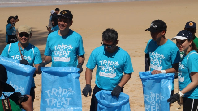 "โตโน่" ลงพังงาเก็บขยะ หวังไทยหลุด1 ใน 10 ที่ขยะเยอะที่สุดในโลก