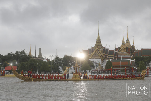 เปิดภาพชุด "การซ้อมย่อยขบวนพยุหยาตราทางชลมารค ครั้งที่ 6"