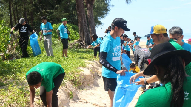 "โตโน่" ลงพังงาเก็บขยะ หวังไทยหลุด1 ใน 10 ที่ขยะเยอะที่สุดในโลก