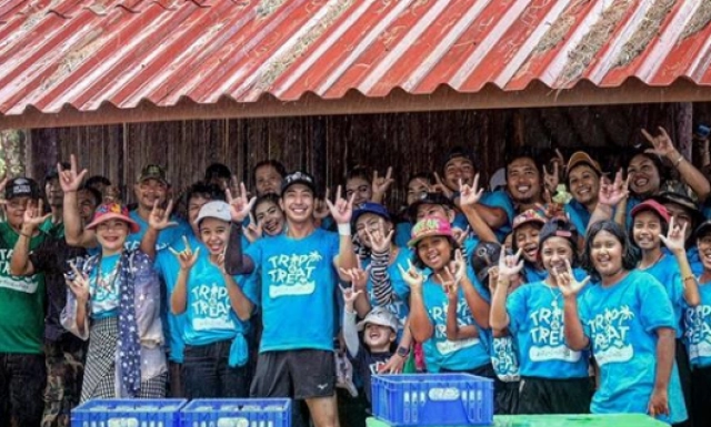 "โตโน่" ลงพังงาเก็บขยะ หวังไทยหลุด1 ใน 10 ที่ขยะเยอะที่สุดในโลก