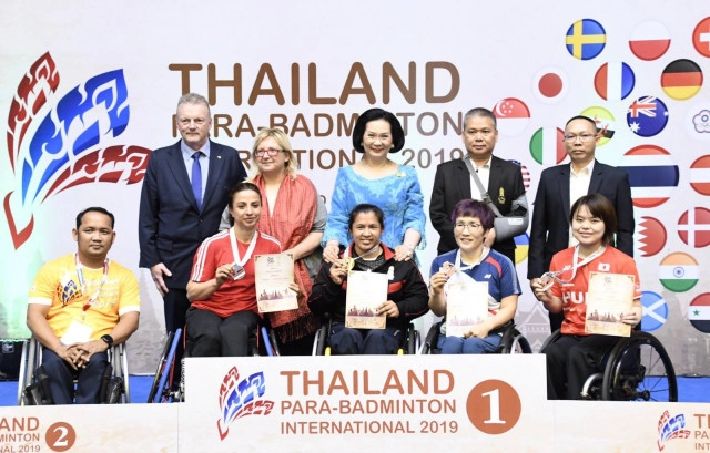 ประมวลภาพพิธีปิดการแข่งขันแบดมินตันคนพิการนานาชาติ