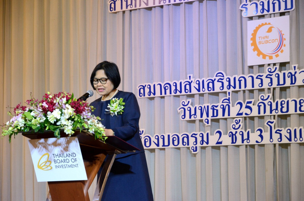 บีโอไอหนุนผู้ผลิตชิ้นส่วนไทยสู่อุตฯ ระบบราง