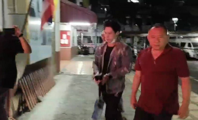 เปิดคลิป! วินาทีรวบตัว! "น้ำอุ่น" คาปั้มน้ำมันย่านรัชดาฯ-ท่าพระ